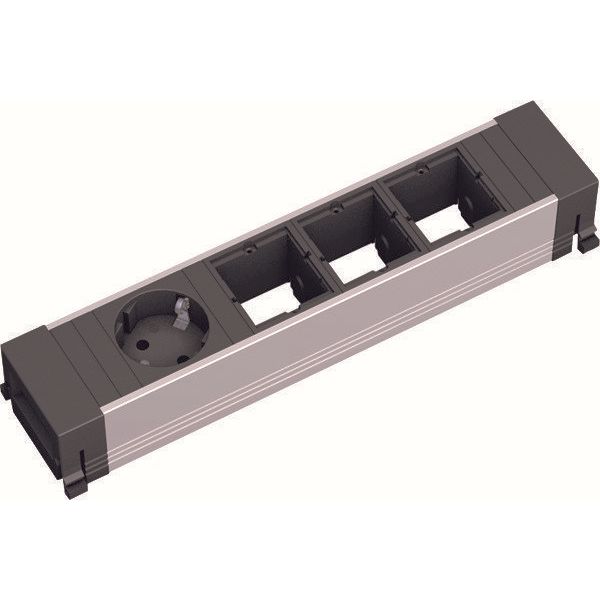 Bachmann - Mehrfachsteckdose Steckdosenleiste 909.002 1xSchutzk. 3xABD