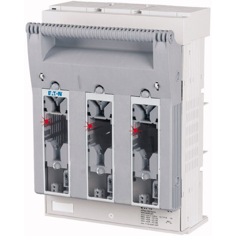 Eaton - Sicherungslasttrennschalter NH-Trenner 3P Rahmenklemme XNH2-FCL-A400-BT 3p Montageplatte NH2
