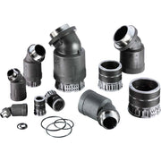 ABB Stotz-Kontakt - Kunststoff-Schutzschlauch-Verschraubung Anschlussarmatur NKAH-M253-11 45 Grad − 30 Stück