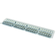 Telegärtner - Modularer Steckverbinder AMJ-S Modul 2G 100023203 Cat.6A T568A KompISO − 24 Stück