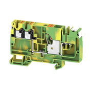 Weidmüller - Durchgangs-Reihenklemme Klemme AAP1210/4X2.5PE-LIDL PUSH IN, 10 mm² − 20 Stück