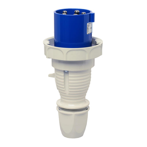 Walther Werke - CEE-Stecker (IEC 60309) Wasserdichter Stecker 268509 63A 5P 9h − 5 Stück