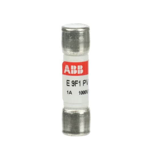 ABB Stotz S&J - Zylindrische Sicherung E 9F1 PV 10,3x38, 1A