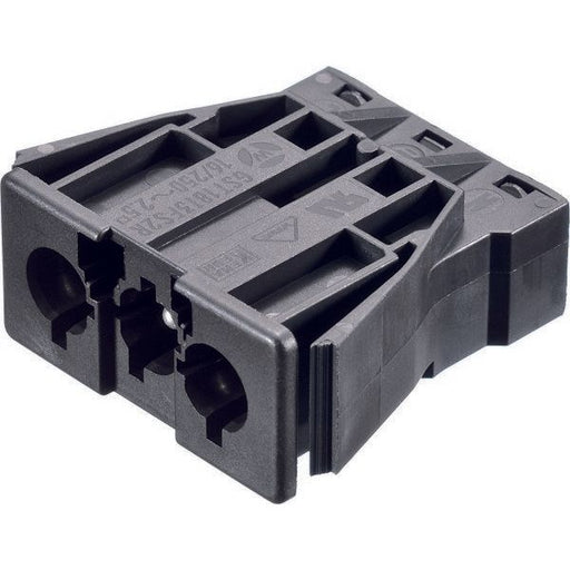 Bachmann - Geräteanschluss für steckbare Gebäudeinstallation Einbaustecker 375.506 schwarz