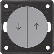 Berker - Jalousieschalter/-taster Jal.-Wippentaster gr 936532507 glän., Symbol Pfeil