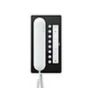 Siedle&Söhne - Innenstation für Türkommunikation Bus-Telefon Comfort BTC 850-02 SH/W schwarz-hgl/weiß
