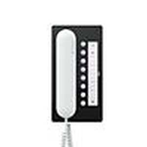 Siedle&Söhne - Innenstation für Türkommunikation Bus-Telefon Comfort BTC 850-02 SH/W schwarz-hgl/weiß