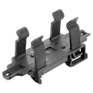 Harting - Befestigungselement für Industriesteckverbinder Adapter Hutschiene 09100009911 Zugentlastung − 10 Stück