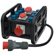 Mennekes - CEE-Steckdosen-Kombination (IEC 60309) Verteiler EverBOX GRIP 9504245SW tragbar