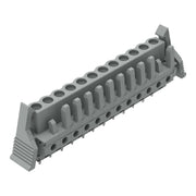 WAGO - Leiterplattensteckverbinder THT-Federleiste gerade 232-142/039-000 Rastermaß 5mm,grau − 25 Stück