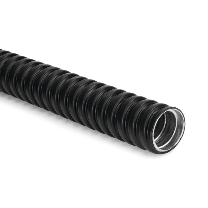 HellermannTyton - Metall-Schutzschlauch Schutzschlauch PCS10 sw − 50 Meter
