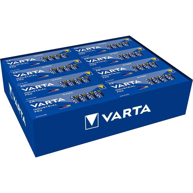 Varta Cons.Varta - Batterie Industrial AA 4006 PRO AA Stück Mignon, LR6, Al-Mn − 10 Stück