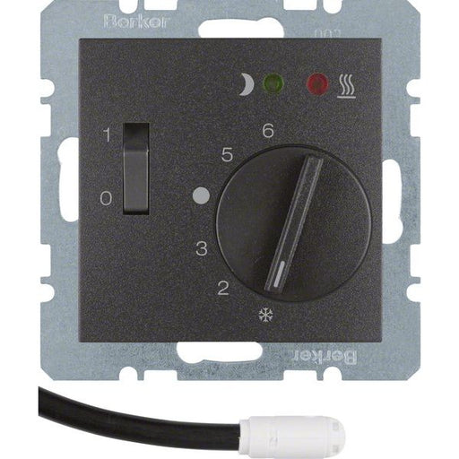 Berker - Raumthermostat Fußbodentemperaturregler 20341606 mit Schließer