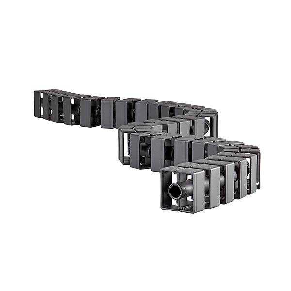 Bachmann - Kabelführung für Gehäuse/Schränke Kabelschlange Quadro 930.018 schwarz