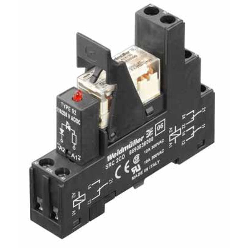 Weidmüller - Schaltrelais Relais RCLKIT230VAC2COLEDrt − 10 Stück