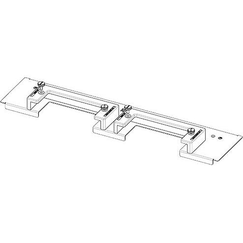 Icotek - Komponente für den Ausbau (Schaltschrank) Bodenblech KDR-ESR TS8-600 mit Einschubrahmen