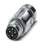 Phoenix Contact - Rundsteckverbinder, feldkonfektionierbar (Industriesteckverbinder) Kupplungssteckverbinder ST-7EP1N8A9004S