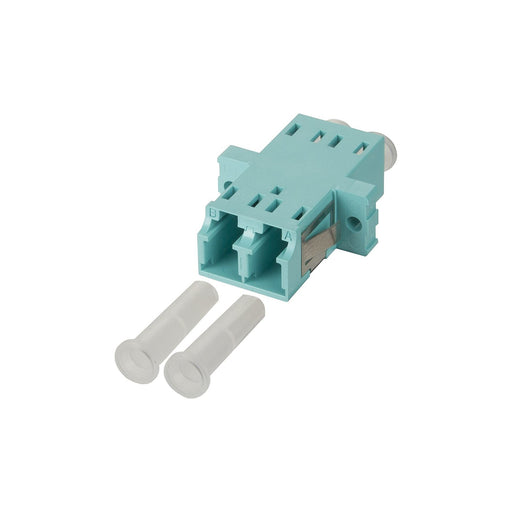 Metz Connect - LWL-Kupplung OpDat LC-D-Adapter Duplex 15090077-I MM aqua