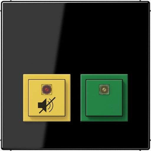 Jung - Behindertenelement für Installationsschalterprogramme Dienstzimmereinheit sw NRS LS 0834 DZE SW ohne Rahmen