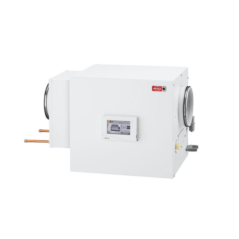 Helios Ventilatoren - Zubehör/Ersatzteile für Ventilatoren HygroBox Zuluft links KWL HBX 500 WW L WW-Vorheizung500cm/h