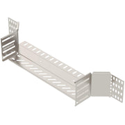 OBO Bettermann - Anbau-Abzweigstück für Kabelrinne Anbau-Abzweigstück RAA 140 A2 Kabelrinne 110x400