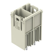 WAGO GmbH & Co. KG - Leiterplattensteckverbinder THT-Stiftleiste Lötstift 832-3602 1,2x1,2,gerade,lgr − 60 Stück