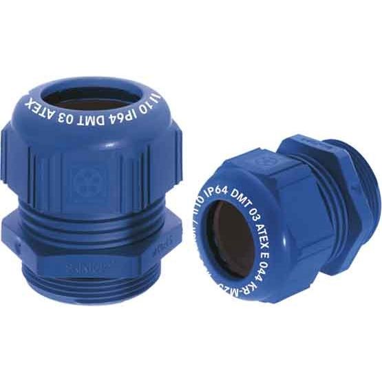 Lapp Zubehör - Kabelverschraubung SKINTOP-K-M-12X1,5-ATEX- K-M 12x1,5 ATEX+ BU PLUS-BU − 50 Stück