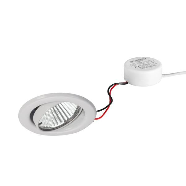 Brumberg Leuchten - Downlight/Strahler/Flutlicht LED-Einbaustrahler 40369073 3000K weiß dimm