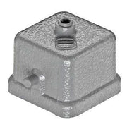 Harting - Schutzkappe für Industriesteckverbinder Abdeckkappe Anbaugehäuse 09200035432 Baugröße: 3A − 10 Stück
