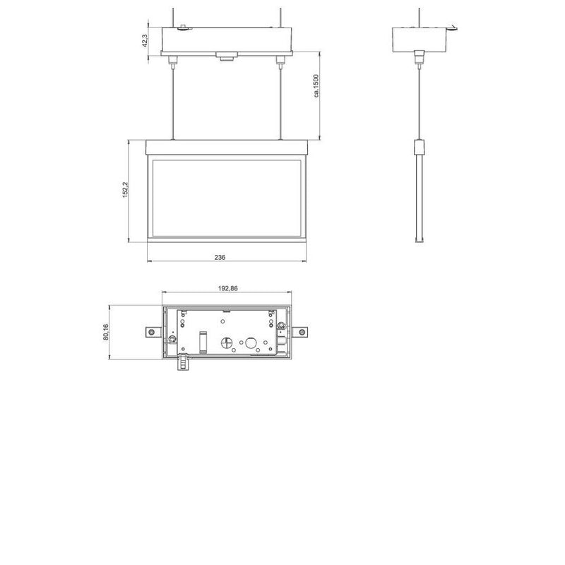 RP-Technik - Sicherheitsleuchte Rettungszeichenleuchte AMDT009ML ZB, ML, Piktoset