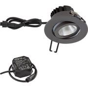 EVN Lichttechnik - Downlight/Strahler/Flutlicht P-LED Deckeneinbauleuchte PC650N91602 IP65 HV 3000K 1010lm