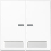Jung - Abdeckung/Bedienelement für Installationsschalterprogramme Wippe Licht./Schriftf.aws LS 995 NA KO5 WW für Schalter/Taster