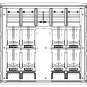 Elsta Mosdorfer - Zähler-Komplettschrank Zähleranschlusssäule ZS638.N2 A655-3 N2 8Z 3.HZ