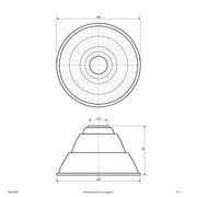 EVN Lichttechnik - Lichttechnisches Zubehör/Ersatzteile für Leuchten Reflektor 36Grad W652736REF