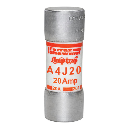Mersen - Zylindrische Sicherung Sicherungseinsatz Class J A4J20 F A4J 21x57 20A − 10 Stück