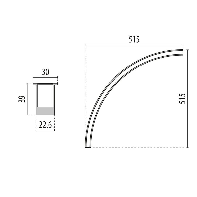 Performance in Light - Bodeneinbauleuchte LED-Einbauleuchte 3106640 2800K