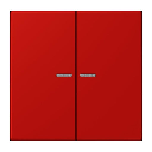 Jung - Bedienelement intelligent Taster 2fach BT LC 17102 227 rouge vermillon 31