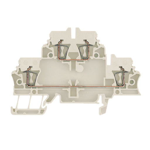 Weidmüller - Durchgangs-Reihenklemme Klemme ZDK 2.5 WS Federanschl.,2.5mm² − 50 Stück