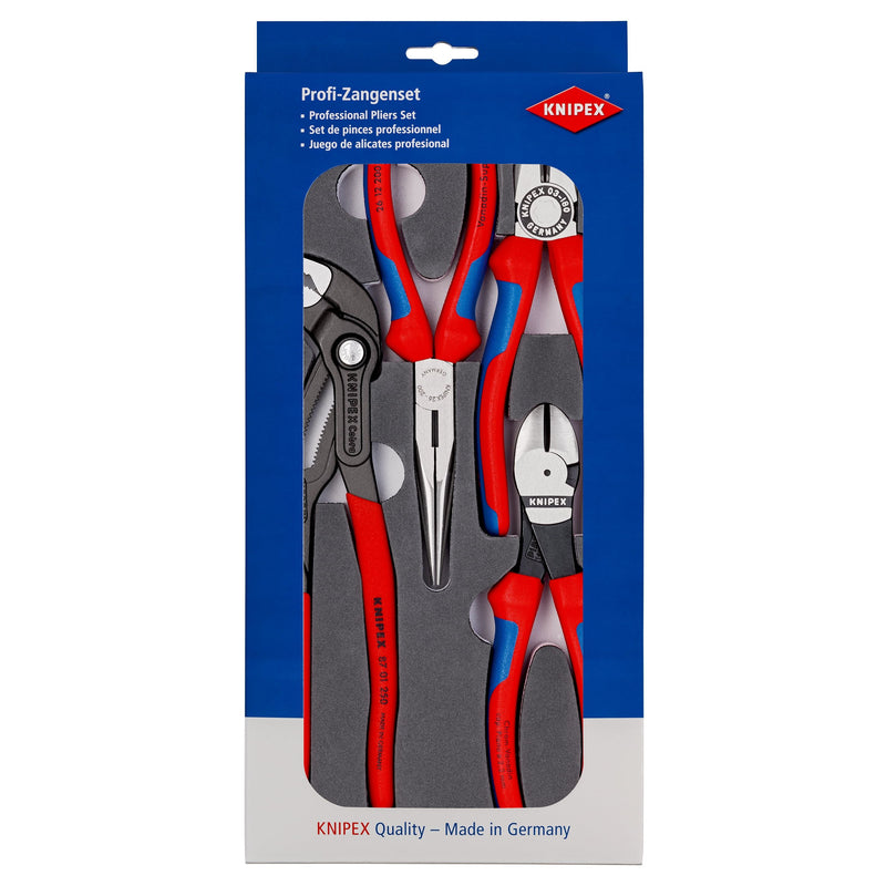 Knipex - Werkzeugset V15 Zangen-Set 00 20 01 V15 Schaumstoff. 4-tlg