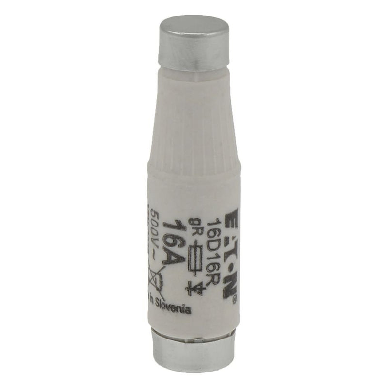 Eaton - D-Sicherungseinsatz Sicherungseinsatz Nieders. FUSE 16A D#16D16R 16A AC 500V 50kA − 10 Stück
