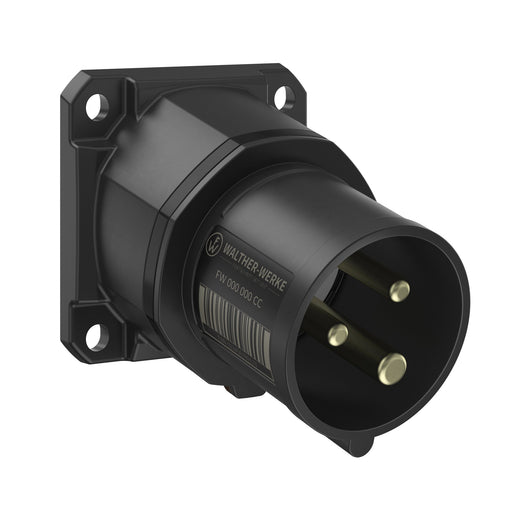 Walther Werke - CEE-Gerätestecker (IEC 60309) CEE NEO Anbaugerätestecker FW712307CC schräg 16A 3P 7h