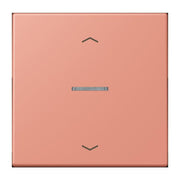 Jung - Abdeckung/Bedienelement für Installationsschalterprogramme Wippe mit Lichtleiter LC 101 KO5P 233 locre rouge moyen