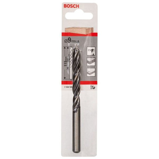 Bosch - Bohrer Holzspiralbohrer Standard, 2608596306 9 x 80 x 120 mm d 9