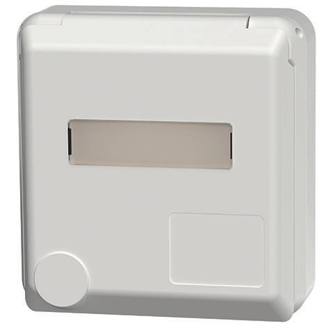 Mennekes - CEE-Steckdose (IEC 60309) Schuko-Anbaudose Cepex 4980 16A,2p+E,230V,IP44