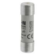 Eaton - Zylindrische Sicherung Sicherungseinsatz Nieders. CYL GG 14,#C14G25S 25A AC 500V 120kA − 10 Stück
