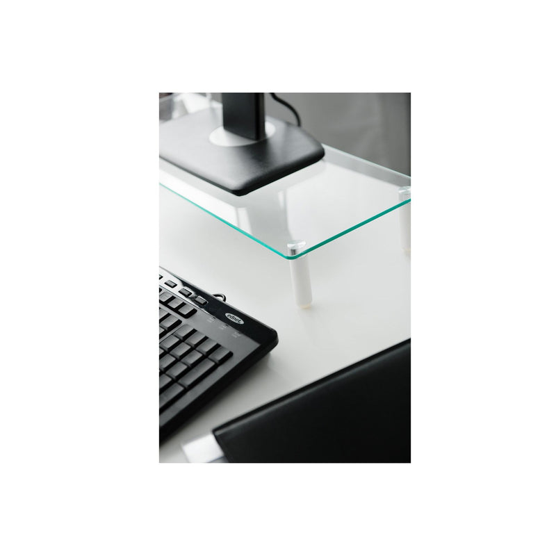 DIGITUS - Halterung für Audio-/Videosysteme Monitorerhöhung DA-90358 Universal Glas