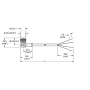 Turck - Konfektioniertes Sensor-Aktor-Kabel Anschlussleitung WK 4.4T-2