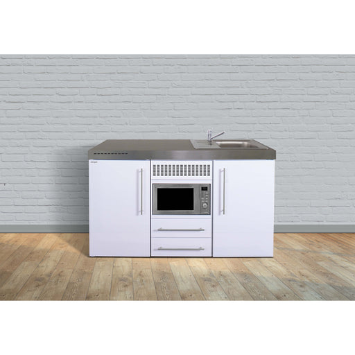 Stengel - Mini-Küche Miniküche Premiumline MPMSM150MWBre Schwarz matt
