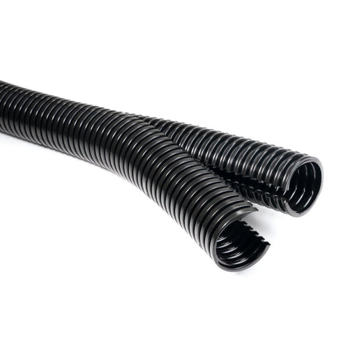HellermannTyton - Kunststoff-Wellschlauch Wellschutzschlauch HG-DC42 sw − 25 Meter