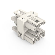 WAGO - Kompaktverteiler für steckbare Gebäudeinstallation Verteiler 770-657 250V 25A 3p. weiß − 50 Stück